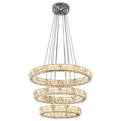 Modern Luxury Gold Crystal Chandelier for Interior Lighting Sitting Room Decoration