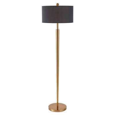 Nordic Style Model Room Living Room Floor Lamp Bedroom Floor Lamp American Simple Vertical Desk Lamp Light Luxury Lamp Black