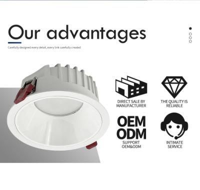 Top Sale Indoor LED Downlight Panel Indoor LED Down Light LED Recessed Focus Ceiling Spot Light