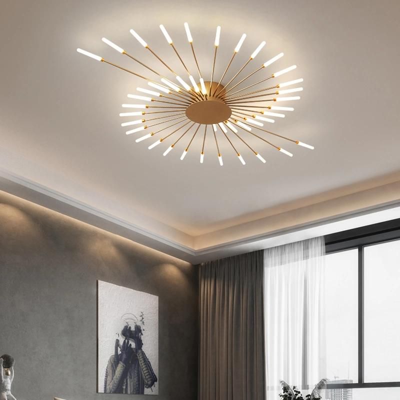 Fireworks LED Chandelier for Living Room Bedroom Home Chandelier Luxury Ceiling Lights (WH-MA-194)