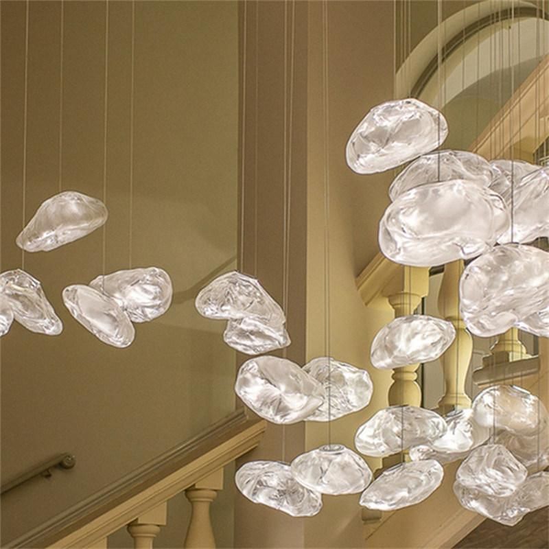 Scandinavian Pendant Light Personality Glass Suspension Bar Decoration Designer Dining Room Pendant Light (WH-AP-252)