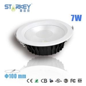 7W Dimming and White Baking LED Downlight