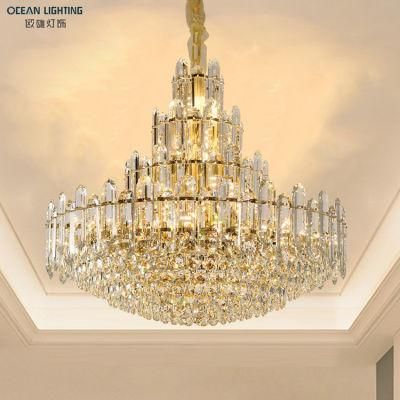 Luxury Crystal Iron Chandelier 1883X