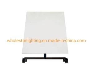 Modern Metal Table Lamp / Bedside Table Lamp (WHT-814)