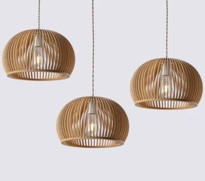 Modern Decorative Unique Design Wood Pendant Light for Wholesale