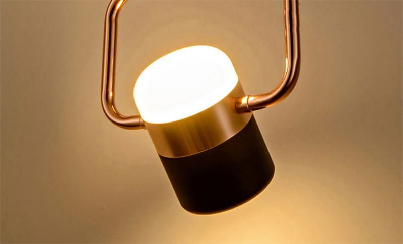 Nordic Simple Rose Gold Long Bar Restaurant Chandelier Hotel Light Luxury Personality Creative Round Bar LED Line Pendant Light