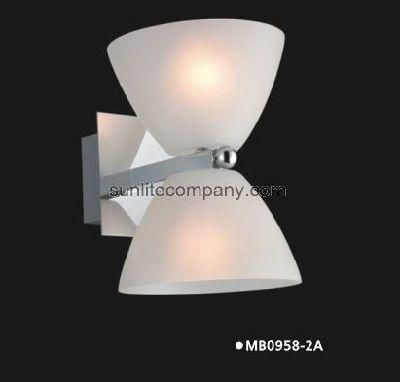 Modern White Wall Light (MB 0958 2B)