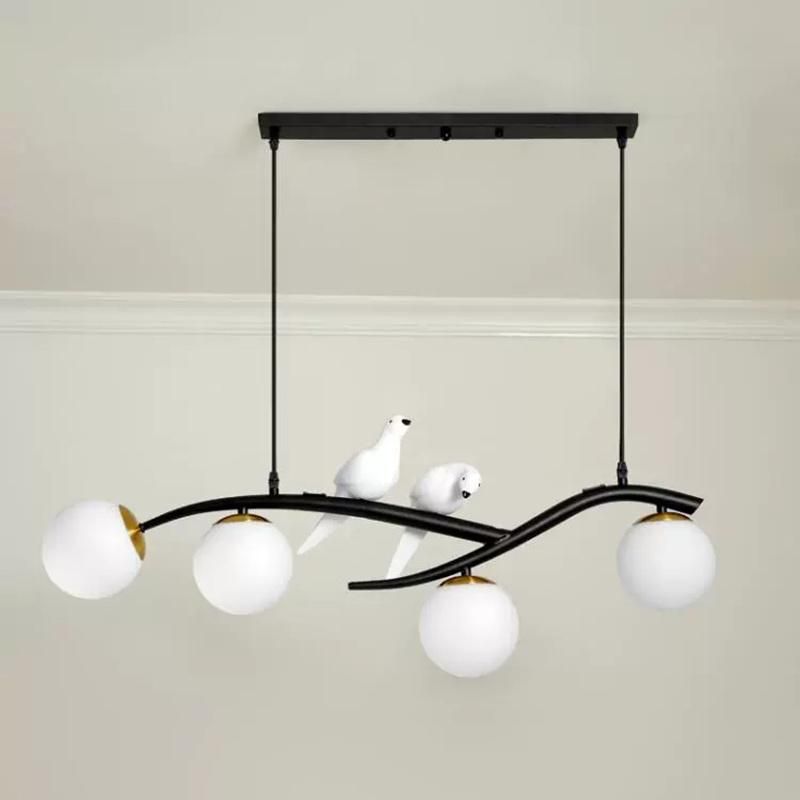 Bird Pendant Lamp Web Celebrity Restaurant Living Room Hotel Chandelier