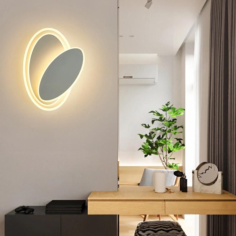 Living Room Background Wall Light Rotated Bedroom Bedside Wall Lamp Modern Simple LED Light