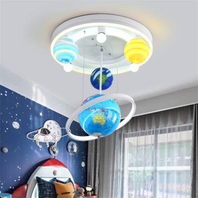 Nordic Luxury Children&prime;s Ceiling Lights for Boys Girls Bedroom Globe Pendant Light (WH-MA-142)