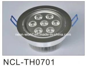 7W Round Aluminum LED Down Light