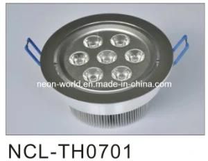 7W Round Aluminum LED Down Light