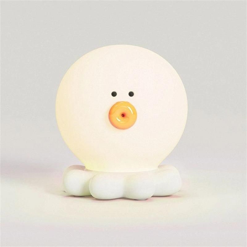 Octopus Colorful Light LED Silica Gel Small Night Light