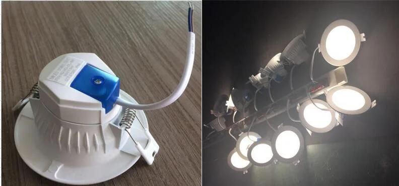 5W Brightness 3000-6500K Embedded SMD Ceiling Light LED Downlight