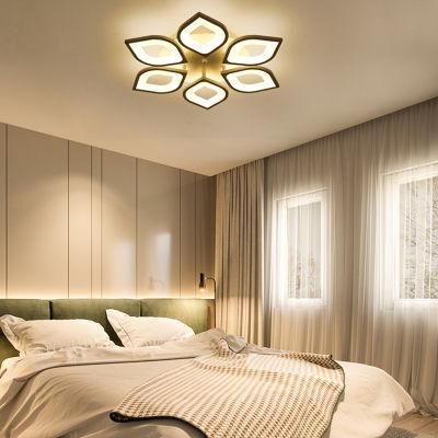 Modern Simple LED Ceiling Lamp Living Room Light Creative Personality Art Flower Bedroom Lamp