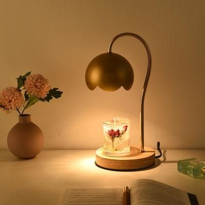 Scented Candle Melting Wax Lamp Nordic Rose Adjustable Fragrance Lamp Decorative Melting Candle Aromatherapy Wax Light Lamp