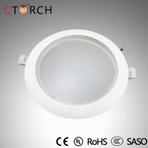 Ctorch Factory Cheap New Round High Power 6 Inches Plastic Housing 18W Downlight