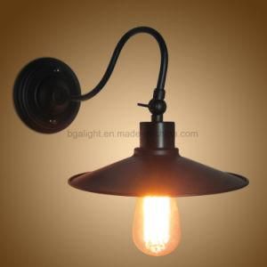 E27 Black Vintage Adjustable Wall Lamp for Bedroom