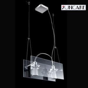 High Quality Tempered Glss Adjustable Angle of Illumination LED Pendant Lamp