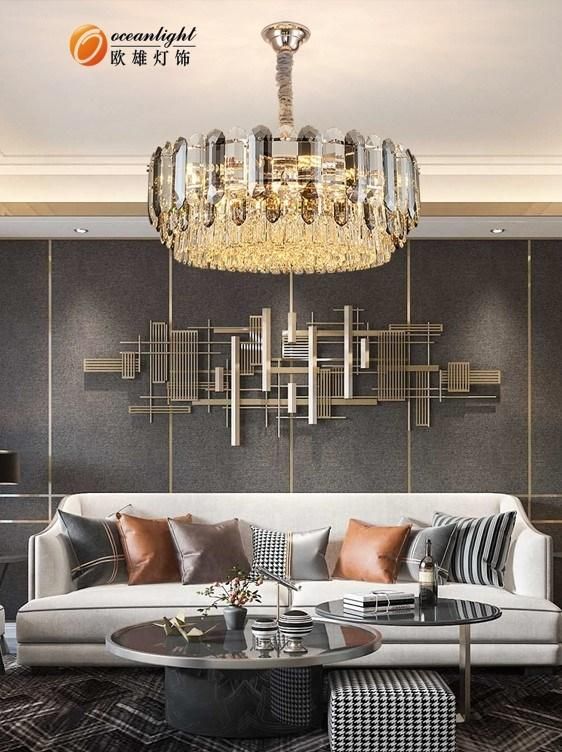 Modern Lamp Crystal Chandelier Pendant Light for Home Hotel