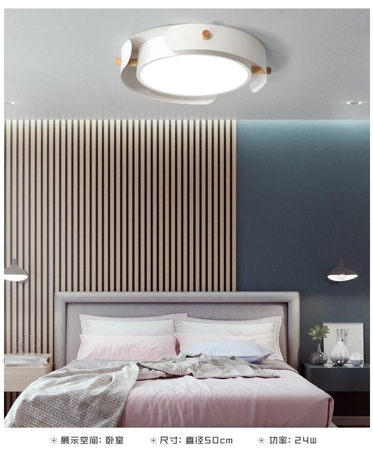 Modern Bedroom LED Ceiling Light Room Lights Lighting Round Chandelier (WH-MA-163)