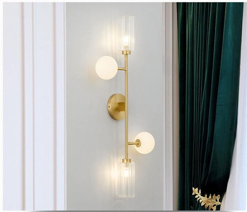 Modern Bathroom Mirror Light Brass Wall Sconce Modern Wall Light