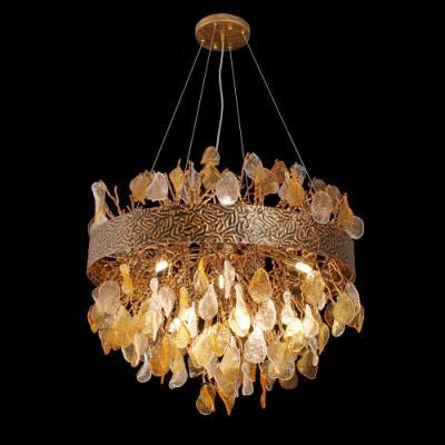2022 New Postmodern Luxury Decor Small Slice for Living Room Villa Lobby Dinning Room Pendant Lights