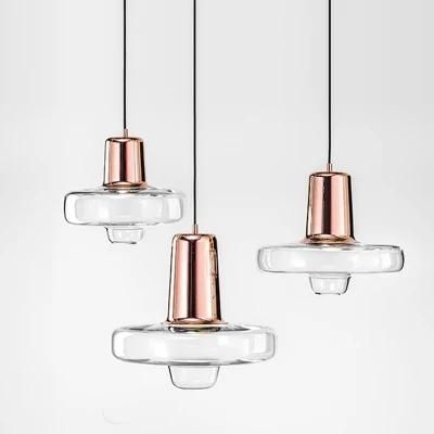 Nordic Designer Glass Chandelier Restaurant Cafe Hotel Bar Counter Clothing Store Clubhouse Pendant Lamp