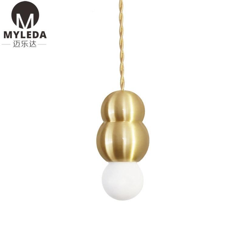 Modern Metal LED Hotel Chandelier Pendant Lamp