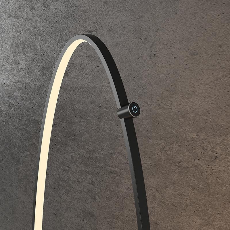 LED Floor Lamp Nordic Living Room Bedroom Bedside Vertical Table Lamp
