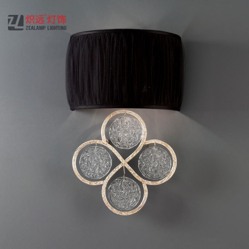 Hotel Bedside Modern Interior Home Glass Wall Lamp