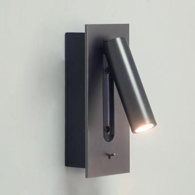 Metal in Matt Black Wall Lamp