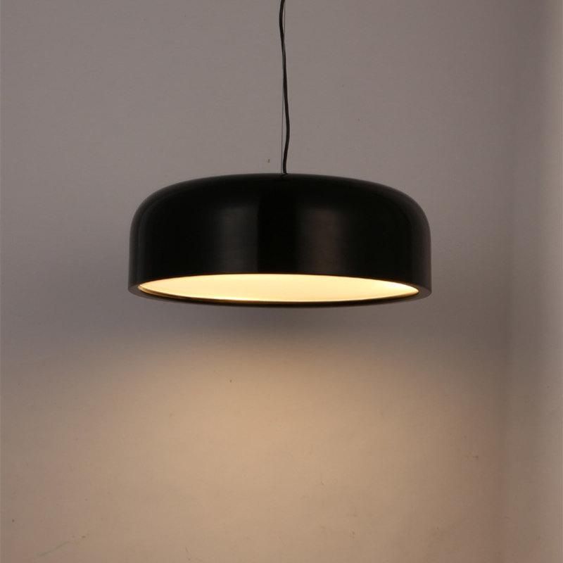 Vintage Pendant Light Hotel Bar Restaurant Light Pan White Black Pendant Light Suspension Pendant (WH-AP-233)