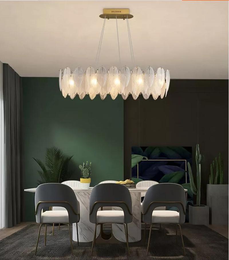 Luxry Indoor Crystal Chandelier Lighting Living Room Dining Room Modern Pendant Lamp