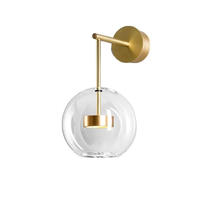 Bedroom Living Room Bedside Lamp Glass Post-Modern Personality Aisle Staircase Background Wall Lamp