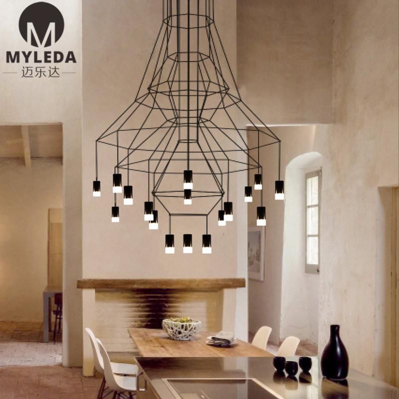 Interior New Design Modern Interior Decoration LED Chandelier Pendant Lamp