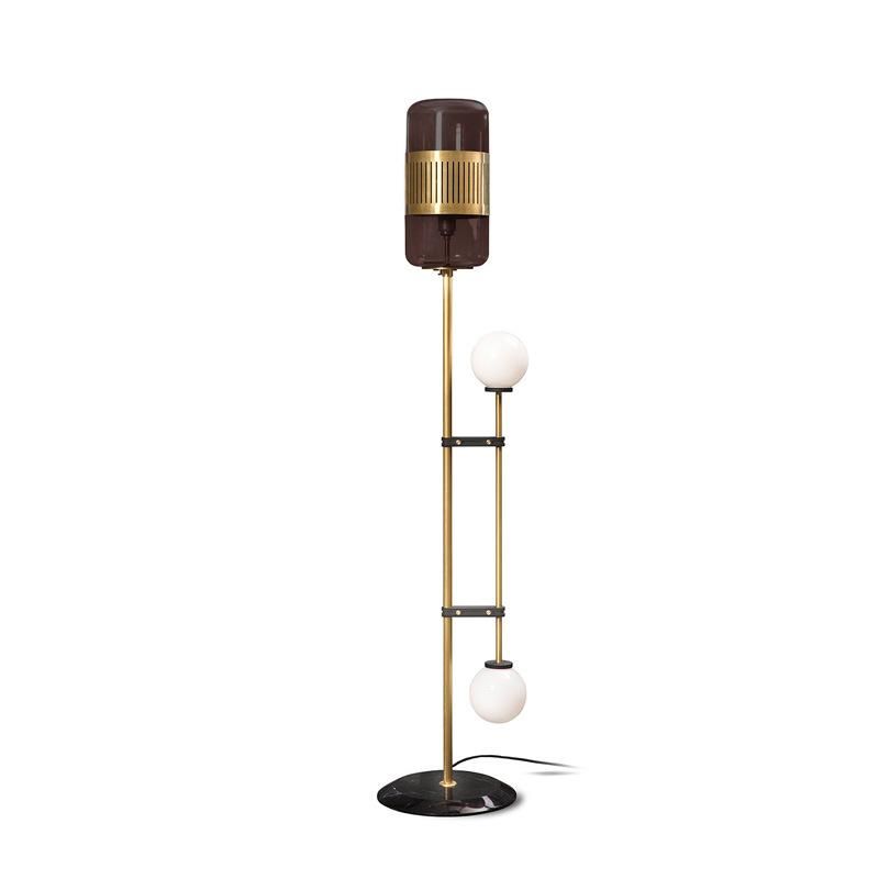Vintage Hot Sell Bubble Tube Chandelier Floor Lamp