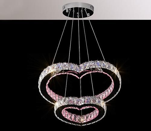 Indoor Lighting Modern Crystal Chandelier with K9 for Dinner Room