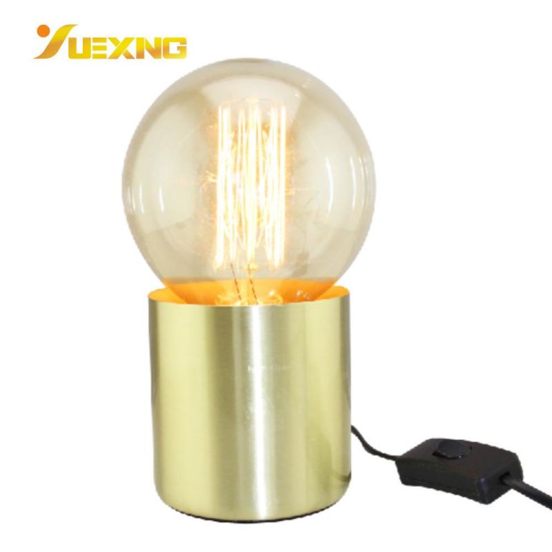 Hot Sale E27 Bronze Hotel Table Light Housing Reading Lamp