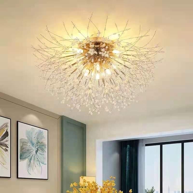 Dandelion Ceiling Light Living Room Kitchen Decor Firework Snowflake Ceiling Light (WH-MA-168)