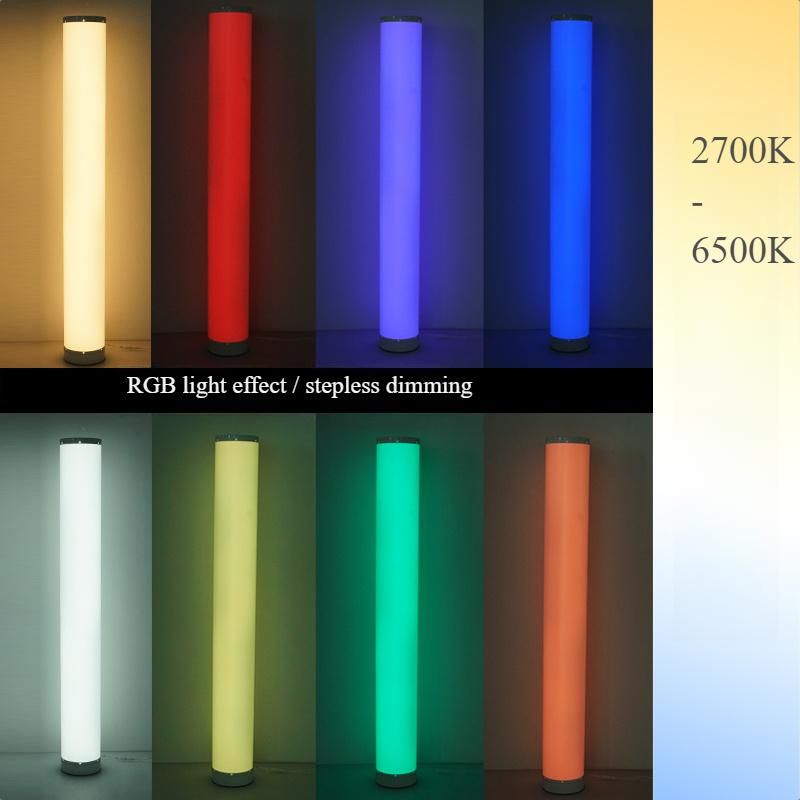 New RGB Floor Lamp Pickup Rhythm Rhythm Net Red Atmosphere Decoration Creative Floor Lamp