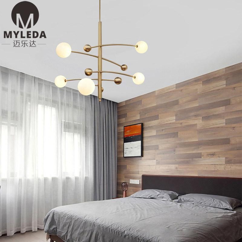 Modern Decorative Villa Lobby Project LED Chandelier Pendant Lamp