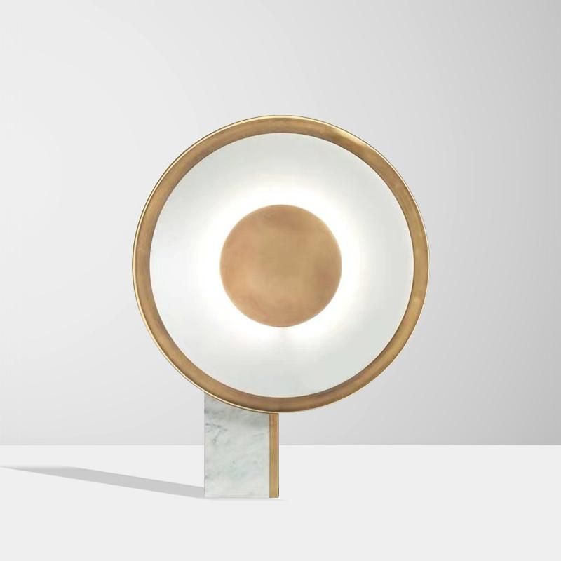 Creative Disc Design Modern Style Table Lamp Reading Light Bedside