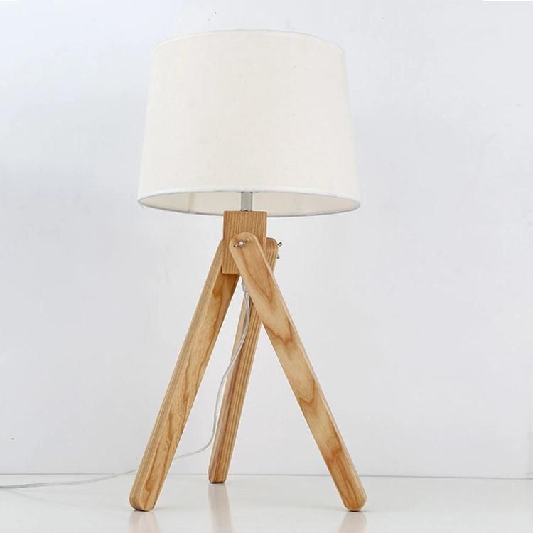 Wooden Tripod Design Floor Lamp Table Lamp Bedside Lamp