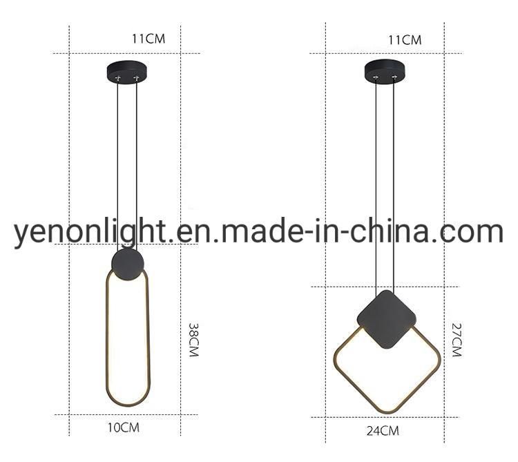 Home Decoration Iron Pendent Lamp Drop Lighting Suspension Light