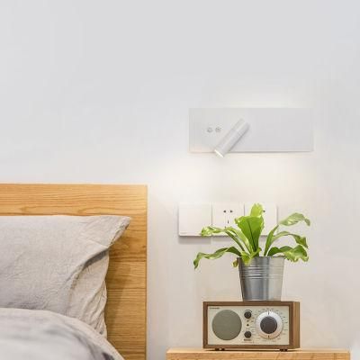 Bedhead Wall Lamp Modern Creative Study Living Room Rotating Reading Light