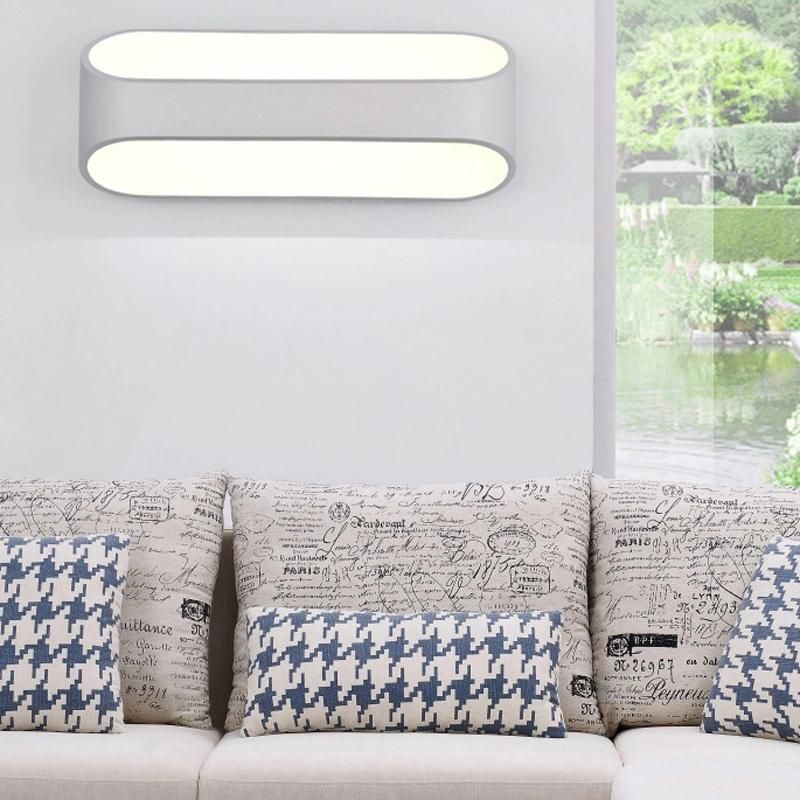 LED Modern Simple Creative Lamp Bedside Corridor Light Warm Study Wall Lamp