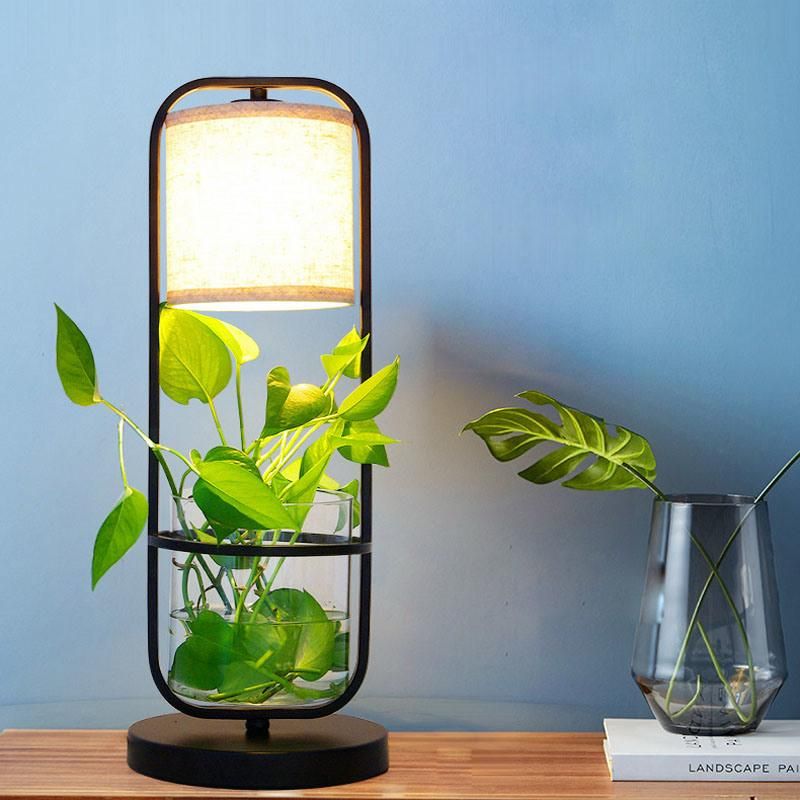 Creative Bedroom Bedside Light Hotel Retro Iron Simple Study Decorative Table Lamp