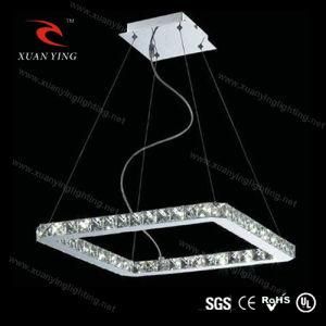 Fashionable Stainless Modern LED Crystal Pendant Lamp with CE/RoHS (Mv68028-16)