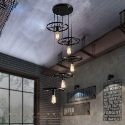 Black Loft Style Industrial Pendant Lights for Bar Kitchen Coffee Shop Decoration (WH-VP-07)